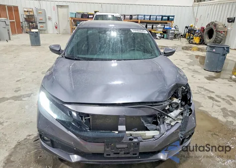 2020 Honda Civic Sport из США, поврежденный, VIN 2HGFC2F86LH551688